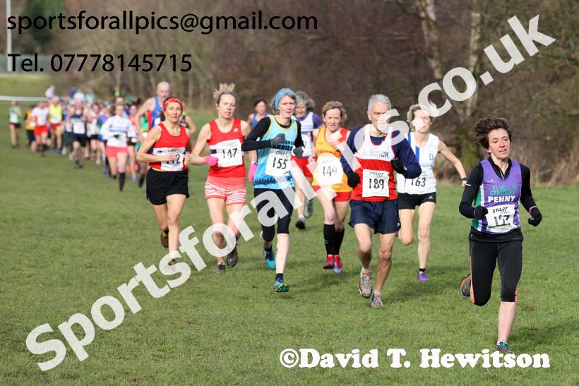 Womens 35s and over and mens 65 and over, 2018 North Eastern Masters, Darlington. Photo: David T. Hewitson/Sports for All Pics